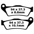 EBC Brakes Double-H Sintered Superbike Brake Pads Rear - FA363HH EBC Brakes Double-H Sintered Superbike Brake Pads Rear - FA363HH